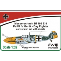 OWL R32008 Bf 109 E-3 with PeilG IV Day fighter: Konwersja (1:32)