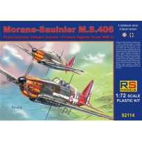 RS models 92114 Morane Saulnier MS.406 Vichy (1:72)