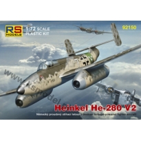 RS models 92150 Heinkel He-280 V2 with Jumo 004 (1:72)