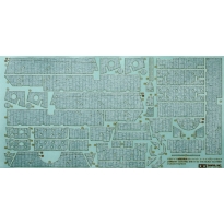 Tamiya 12644 Zimmerit Coating Sheet Elefant (1:35)