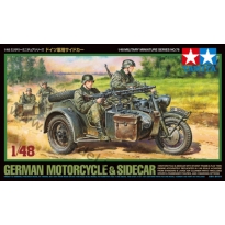 Tamiya 32578 German Motorcycle & Sidecar (1:48)