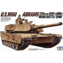 Tamiya 35156 U.S.M1A1 Abrams 120mm Gun Main Battle Tank (1:35)