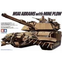 Tamiya 35158 M1A1 Abrams with Mine Plow (1:35)