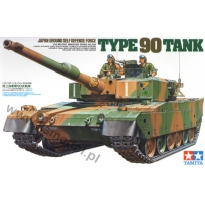 Tamiya 35208 Jap. Ground Self Defense Force Type 90 Tank w/Mine Roller (1:35)