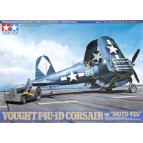 Tamiya 61085 Vought F4U-1D Corsair® w/"Moto-Tug" (1:48)