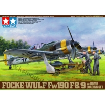Focke-Wulf Fw190 F-8/9 w/Bomb Loading Set (1:48)