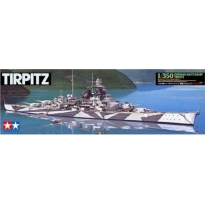 Tamiya 78015 German Battleship Tirpitz (1:350)