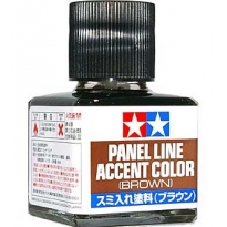 Tamiya 87132 Panel Line Accent Color (Brown) 40 ml.