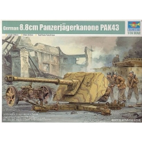 Trumpeter 02308 German 8.8 cm Panzerjagerkanone PAK 43 (1:35)