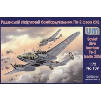 Unimodels 109 Soviet bomber Pe-2 (serie 205) (1:72)