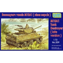 Unimodels 209 M10A1 Tank Destroyer (late version) (1:72)