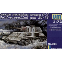 Unimodels 304 Self-propelled gun SU-76 (1:72)