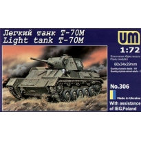 Unimodels 306 Light tank T-70M (1:72)