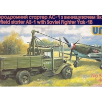 Unimodels 505 Airfield starter AS-1 with soviet fighter Yak-1B (1:48)