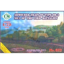 Unimodels 613 Armored train of the type OB-3 No1 (1:72)