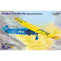 Valom 72064 Fokker F.VIIb/3m (Spanish bomber) (1:72)