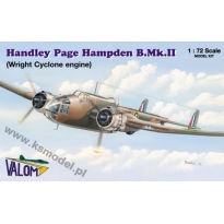 Valom 72066 Handley Page Hampden B.Mk.II (motor Wright Cyclone) (1:72)