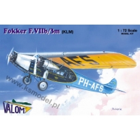 Valom 72070 Fokker F VII b/3m (KLM) (1:72)
