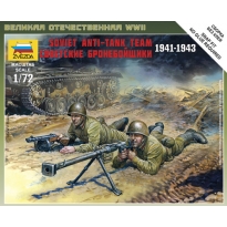 Zvezda 6135 Soviet Anti-Tank Team 1941-1943 (1:72)
