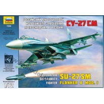 Zvezda 7295 Russian Fighter Sukhoi SU-27SM (1:72)