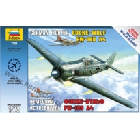 Zvezda 7304 German Fighter Focke-Wulf FW-190 A4 (1:72)