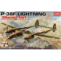 Academy 12208 P-38F Lightning Glacier Girl (1:48)