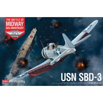 Academy 12345 USN SBD-3 The Battle of Midway 80th Anniversary (1:48)