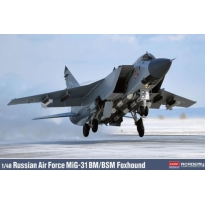 Academy 12364 Russian Air Force MiG-31 BM/BSM Foxhound (1:48)
