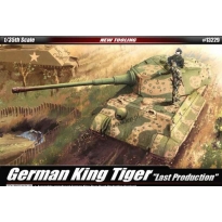 Academy 13229 German King Tiger "Last Production" (1:35)