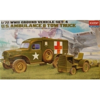 Academy 13403 U.S. Ambulance & Tow Truck WWII (1:72)
