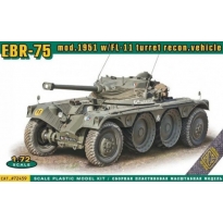 ACE 72459 EBR 90 F1 mod.1951 w/FL-11 turret wheeled tank (1:72)