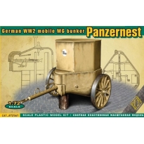 ACE 72561 German WW2 mobile MG bunker Panzernest (1:72)