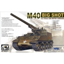 AFV Club 35031 M40 "Big Shot" U.S. 155mm Gun Motor Carriage (1:35)