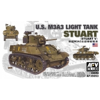 AFV Club 35053 U.S. M3A3 Light Tank Stuart (1:35)