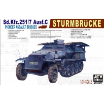 AFV Club 35077 Sd.Kfz.251/7 Ausf.C Sturmbrücke (1:35)