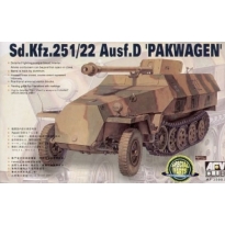 AFV Club 35083 Sd.Kfz.251/22 Ausf. D Pakwagen (1:35)