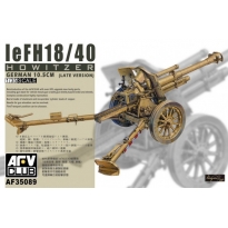 AFV Club 35089 German leFH18/40 10.5 cm Howitzer (Late version) (1:35)