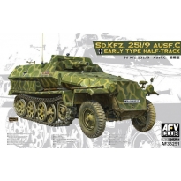 AFV Club 35251 Sd.Kfz.251/9 Ausf.C Early type Half-Track (1:35)