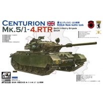 AFV Club 35328 British MBT Centurion MK.5/1-4.RTR Berlin Infantry Brigade (BAOR) (1:35)