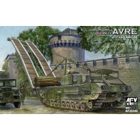 AFV Club 35342 Churchill Mk.IV AVRE with SBG bridge (1:35)