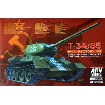 AFV Club 35S55 T-34 / 85 1944 Factory 183 ( Full Interior Kit) (1:35)