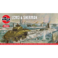 Airfix 03301V LCM3 & Sherman Vintage Classics (1:76)