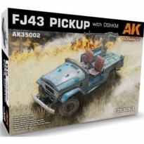 FJ43 Pickup with DShKM (1:35)