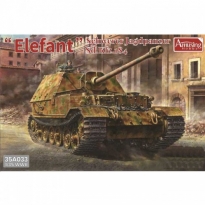 Amusing Hobby 35A033 Elefant Schwerrer Jagdpanzer Sd.kfz.184 Full interior (1:35)