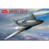 Amusing Hobby 48A003 Me262 HGIII WWII German Aircraft (1:48)