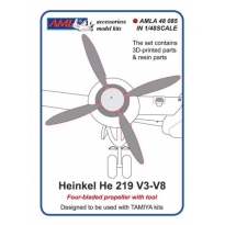 AML A48085 Heinkel He 219 V3-V8 (Four bladed propellers): Konwersja (1:48)