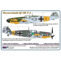 AML C2007 Messerschmitt Bf 109 F-2 / 2 version-Harder J.,Ostermann M.H. (1:32)