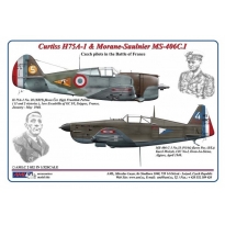 AML C2032 Curtiss H75A-1 & Morane-Saulnier MS-406C.I (1:32)
