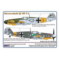 AML C4001 Messerschmitt Bf 109 F-2 - / 2 version-Harder J.,Ostermann M.H. (1:144)