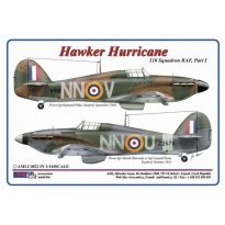 AML C4022 310 th Squadron RAF, Part II / Hawker Hurricane Mk.I – NnoU & NNoV (1:144)